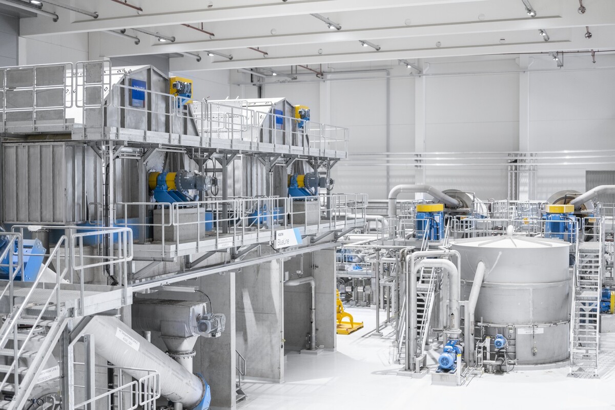 Die BlueLine OCC Stoffaufbereitungslinie der Papierfabrik Aalen gilt als eine der größten und fortschrittlichsten Anlagen weltweit
