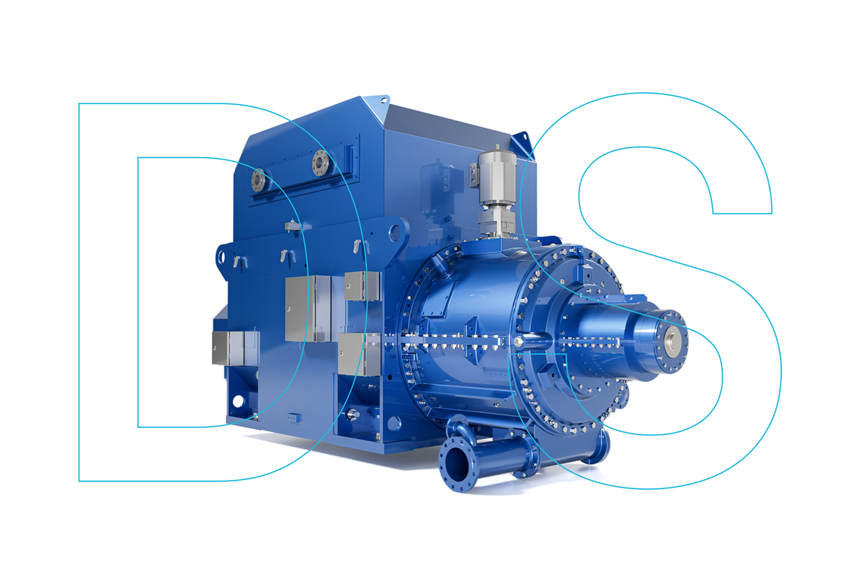E-Pack DS ist ein einzigartiges synchronisiertes Antriebspaket mit einer Leistungsübertragung von bis zu 40 MW, das eine elektrische Maschine mit einem integrierten Getriebe kombiniert. E-Pack DS ist ein einzigartiges synchronisiertes Antriebspaket mit einer Leistungsübertragung von bis zu 40 MW, das eine elektrische Maschine mit einem integrierten Getriebe kombiniert.