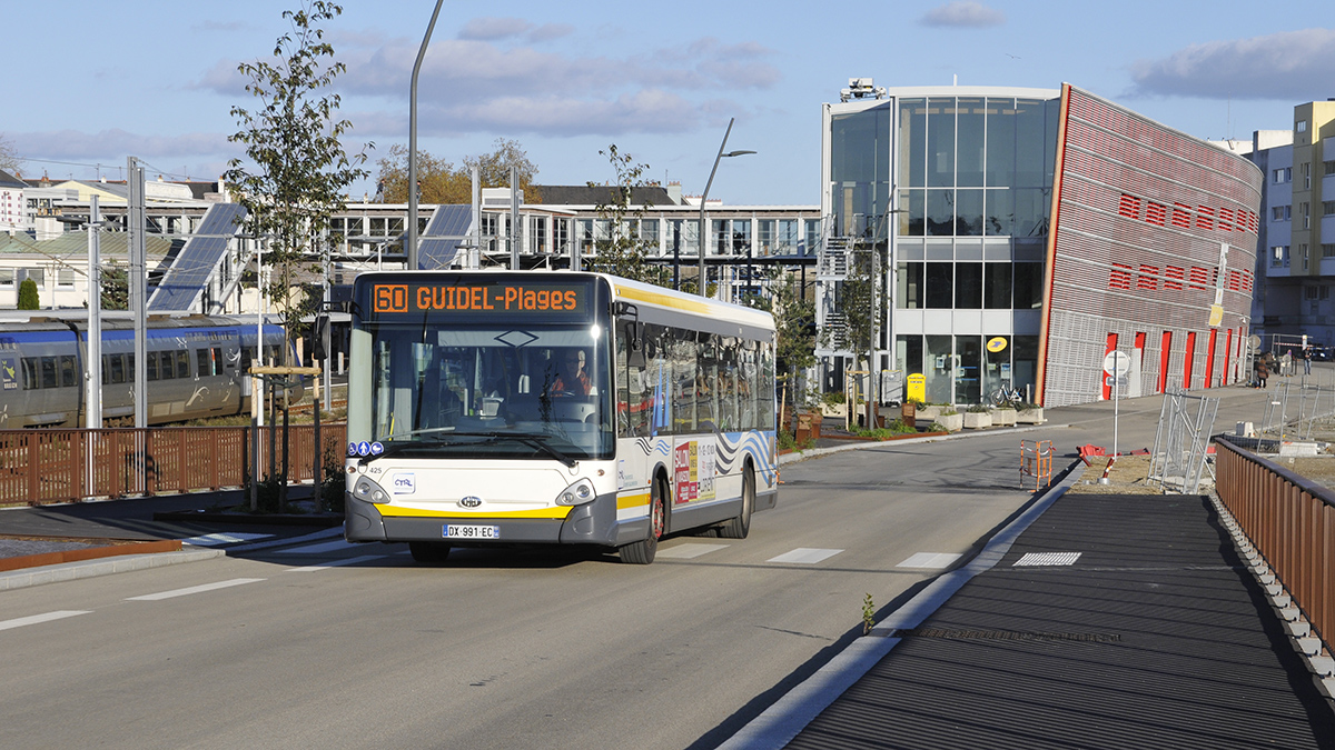 Bus von CTRL in Lorient