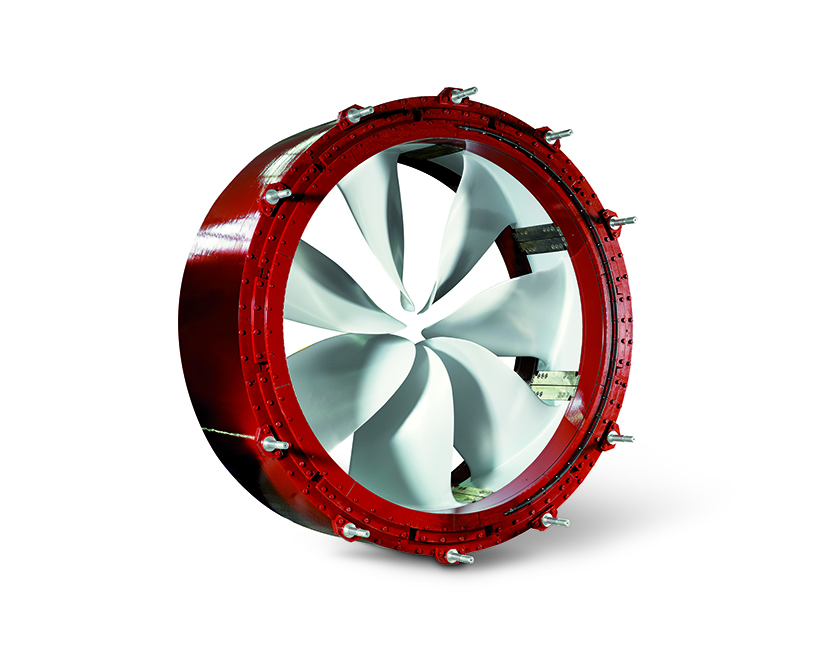 Der Voith Inline Thruster (VIT) für Yachten.