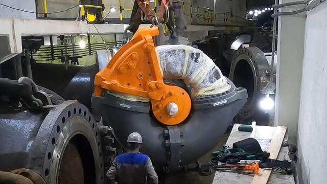 Replacing the spherical valves at the Henry Borden complex in the Brazilian City of Cubatão is a race against time