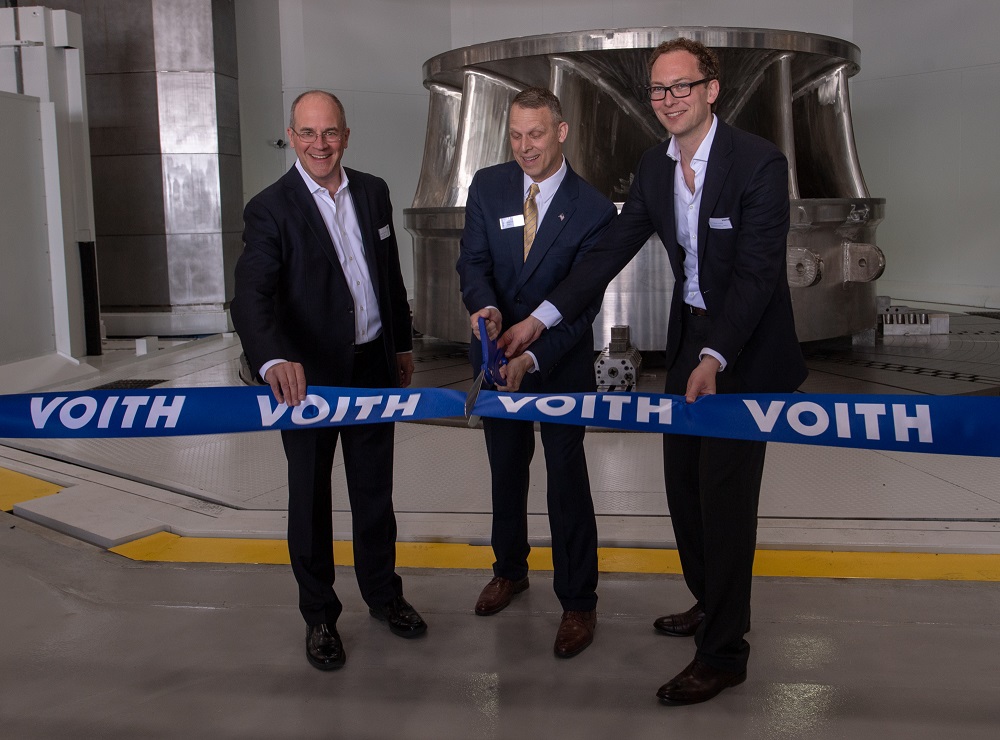 Voith Voith unveils multimillion dollar, 200ton capacity Vertical