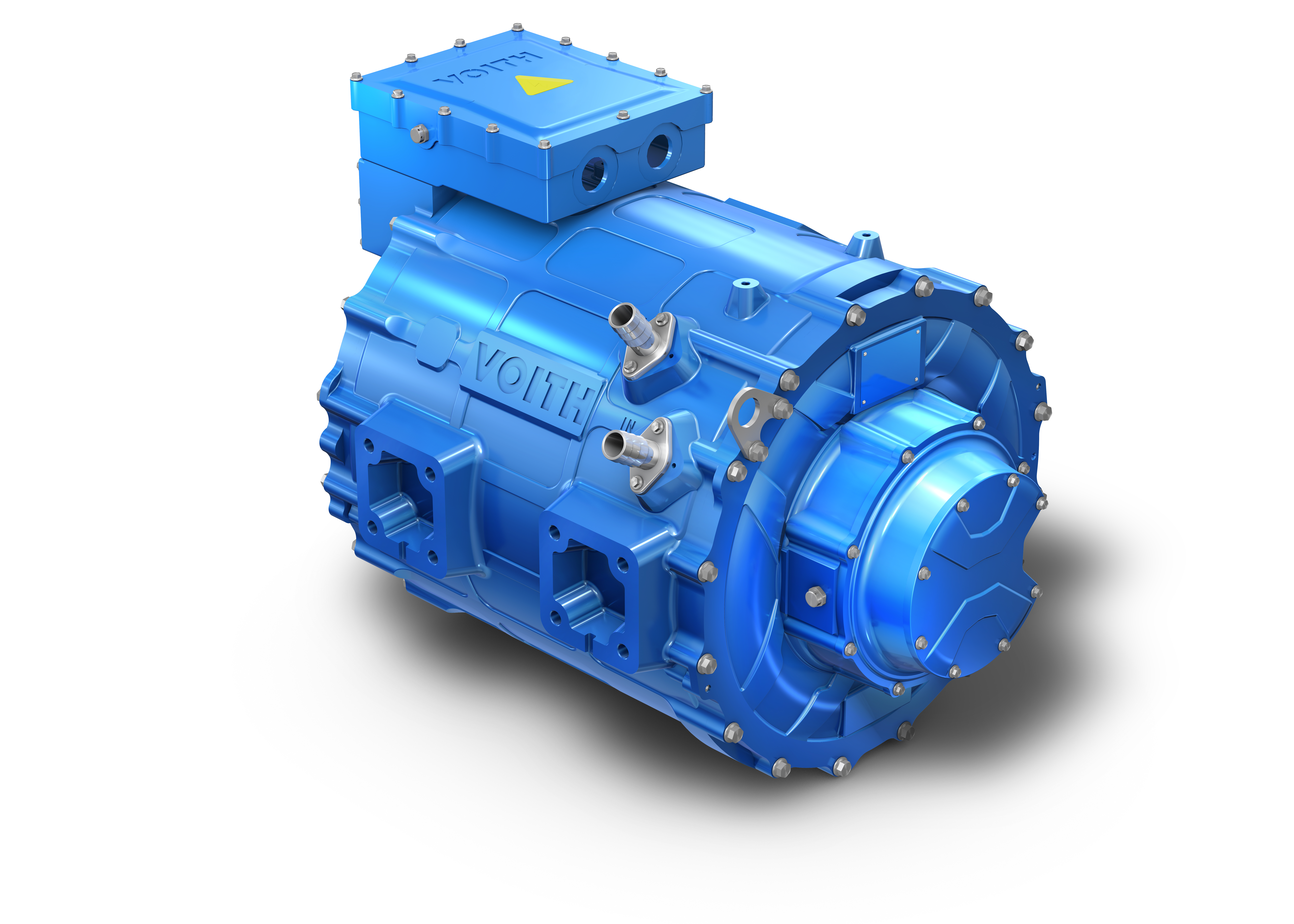 HD motor of Voith Electrical Drive System (VEDS) with 310 kW continuous power and 410 kW peak power.
