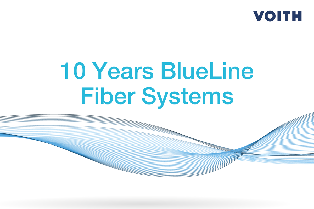 Voith's BlueLine products have been contributing to resource-efficient and reliable stock preparation for 10 years.